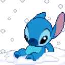 Stitch snow