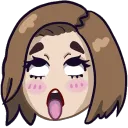 die alte da kommt oder so