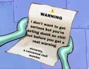 informal warning