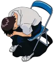 depressed shinji