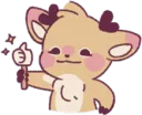 DeerThumbsUp