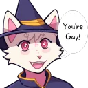 youre gay!