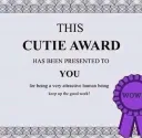cutieaward