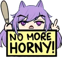 no horny