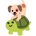 Puppy & Turtle
