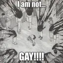 I AM NOT GAE!