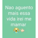 Irei me mamar