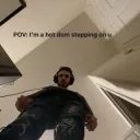 HOT DOM STEPPING ON YOU