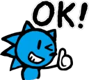 SAC Sonic saying OK