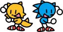 SAC Sonic and Tails dancing