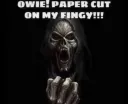 Paper cut